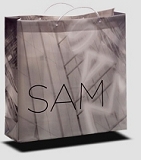 Custom Tube Handle Shopper