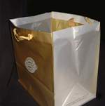 Restaurant Carry-Out Plastic Bags - Reinforced Bottom